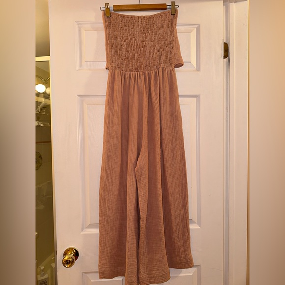 Front Tie Jumpsuit - Picture 3 of 4